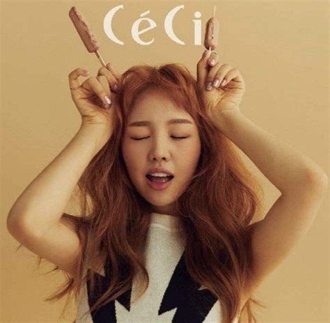 Baek Ah Yeon Is A Playful Ice Cream Girl For Ceci
