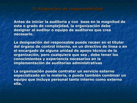 Capítulo 3 Metodología De La Auditoría Administrativa Ppt