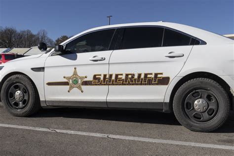 County Sheriff Vehicle In Indiana Editorial Image Image Of Protect