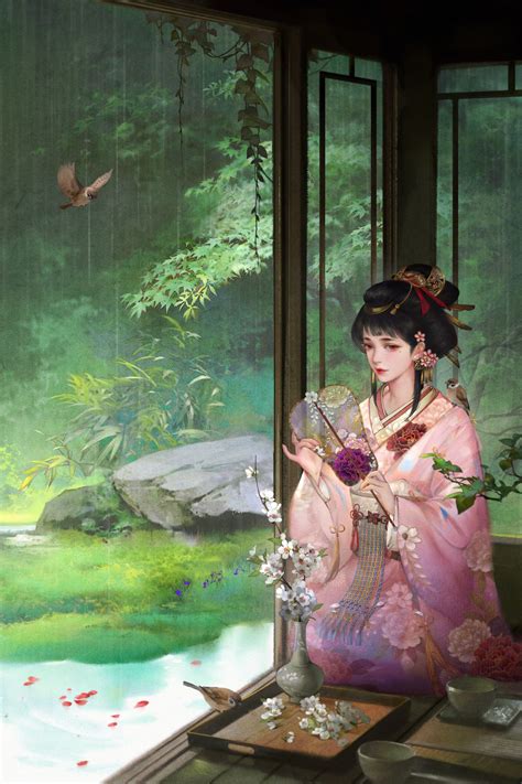 Pin By Chen Antic On Beautiful Girl Art In 2020 Chinese Art Oriental