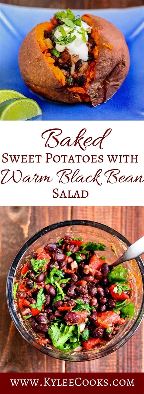 By and large, baked potatoes are delicious, and the perfect baked potato temperature is easy to achieve using the proper kitchen equipment. aked sweet potatoes topped with a warm black bean salad ...