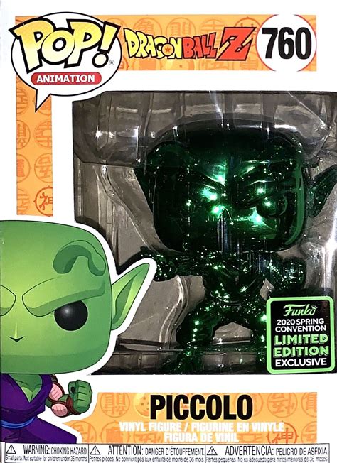 Hauls may not include duplicates of the same item. Funko Pop Dragon Ball Z Piccolo Green Chrome ECCC 2020 760 ...