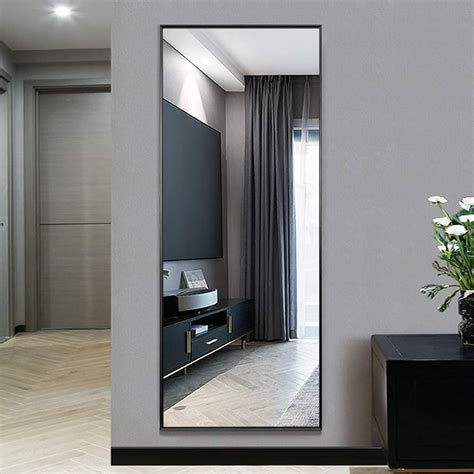 buy neutype full length mirror standing hanging or leaning against wall large rectangle bedroom