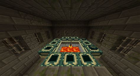 Stronghold With End Portal Strongholds