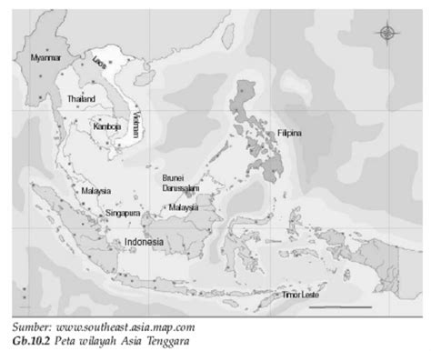 Peta Asean Hd Negara Negara Asean Gambar Asia Tenggara Lengkap Mutualist Us