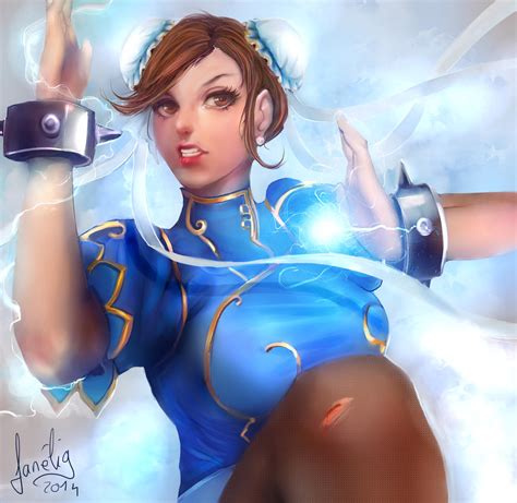 Chun Li By Fanelia Art On Deviantart