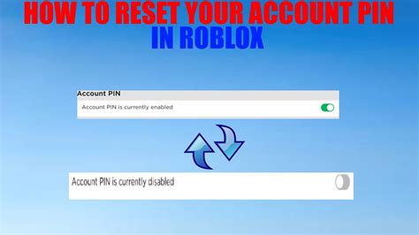 How To Reset Your Pin In Roblox Works Youtube