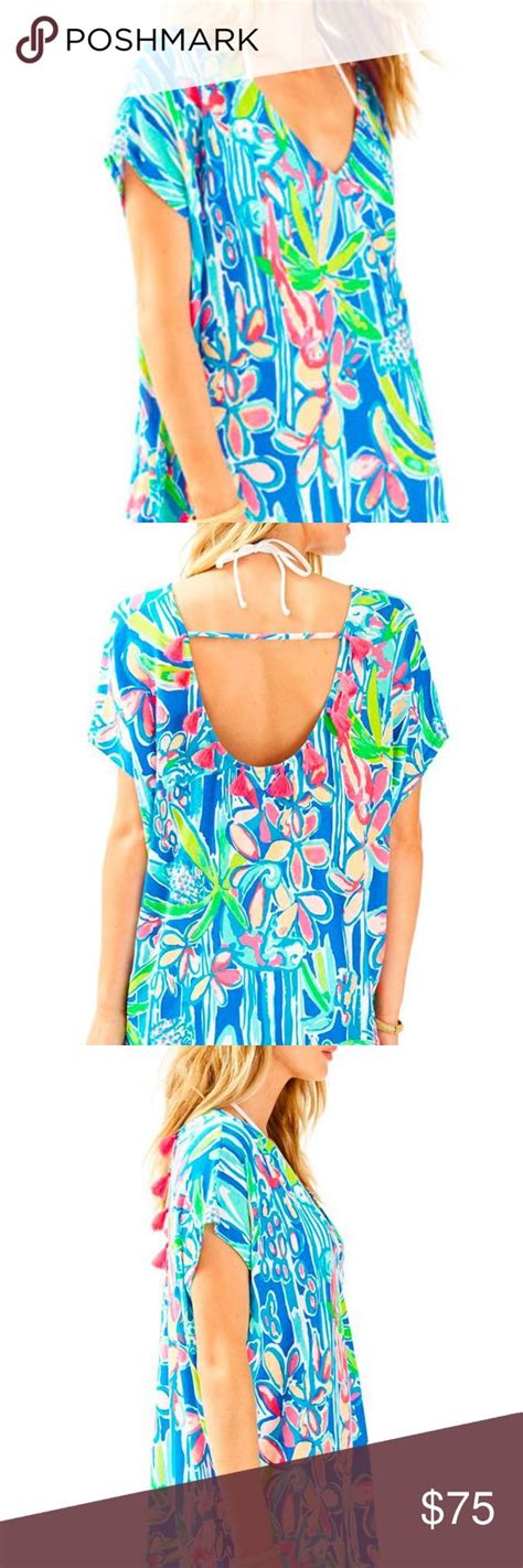 Nwt Seagate Cover Up By Lilly Pulitzer Sz Lxl Cute Tops Lilly