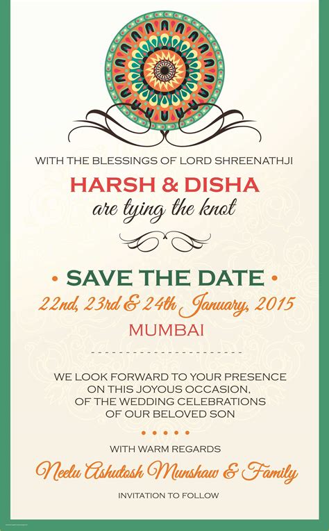 Save The Date Indian Wedding Templates Free Of Wedding Invitations
