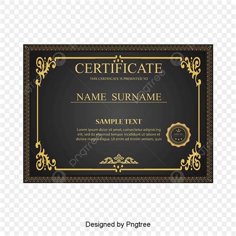Certificate Of Appointment Hd Transparent Vector Style Atmosphere