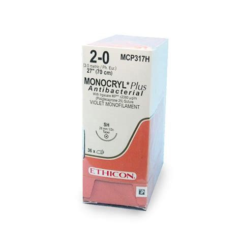 Monocryl Plus 20 Ag Sh Circ C36 Arkanum MÉxico