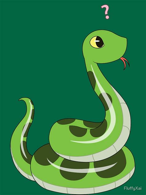 Chibi Snake T Shirt By Fluffyxai Redbubble