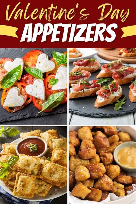 30 Valentines Day Appetizers Best Party Food Ideas Mapping With