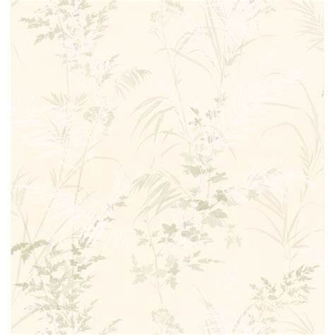 Brewster Wallcovering Fern And Leaf Silhouette Wallpaper At