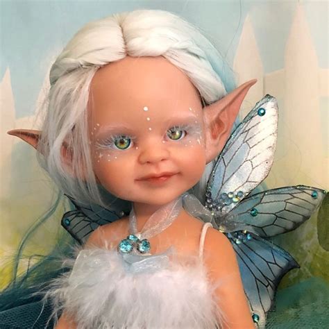 Paola Reina Ooak Fairy Repaint Art Doll Ooak Fairy Art Dolls Fairy