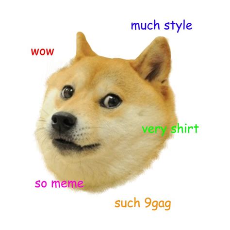 Erevos Doge Shibe Shiba Inu Meme Design Mens V Neck