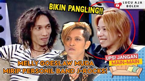 Manglingi Melly Goeslaw Muda Mirip Personil Band J Rocks Ups Jangan