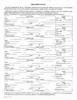 Pictures of Truck Driver Employment Application
