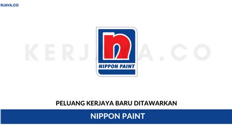 Nippon paint (m) sdn bhd. Nippon Paint (M) Sdn Bhd • Kerja Kosong Kerajaan