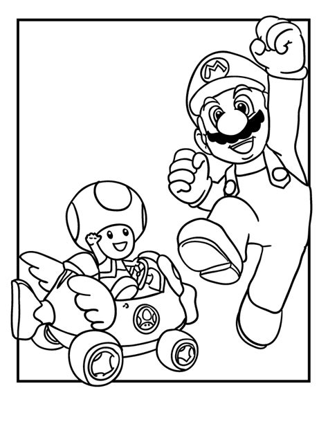 Mario is the protagonist from a popular nintendo video game franchise. Super Mario Coloring Pages ~ Free Printable Coloring Pages ...