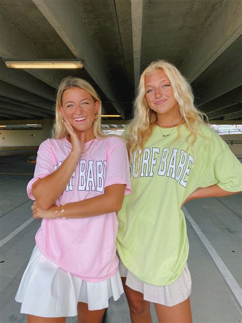 Surf Babe Tee Bff Matching Outfits Cute Preppy Outfits Best Friend