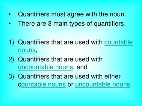 Quantifiers Presentation 2 1ero Medio