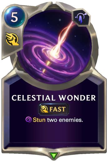 Celestial Wonder Legends Of Runeterra Card Runeterrafire