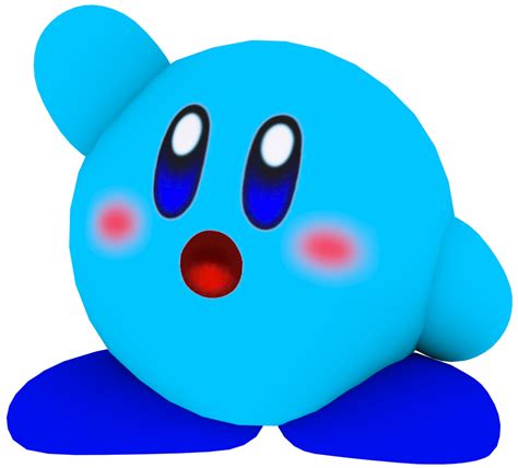 Image Ksa Blue Kirby Modelpng Kirby Wiki Fandom Powered By Wikia