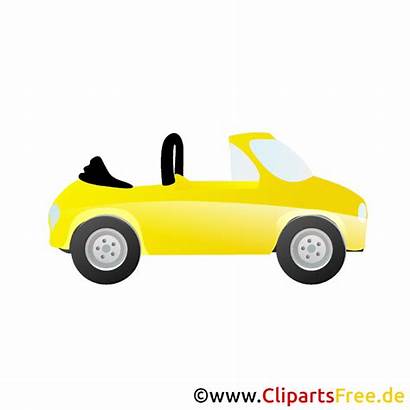 Clipart Cabrio Autos Kostenlos Clip Yellow Utklipp