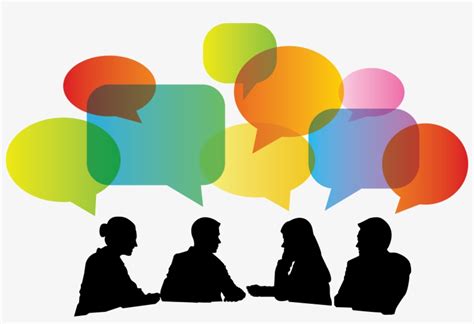 Image Of People Having A Discussion Istock Png Image Transparent
