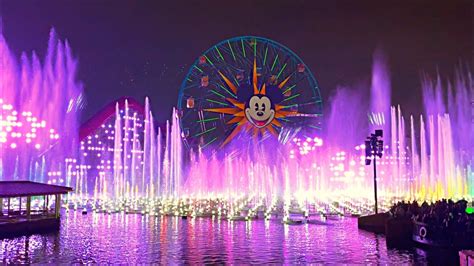 New 2022 World Of Color Full Show Disney California Adventure