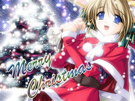 Merry Christmas Anime Photo 17856798 Fanpop