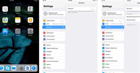 And all the devices i had paired to this computer are showing bluetooth is turned off? Turn On Bluetooth On Your iPad | UpPhone