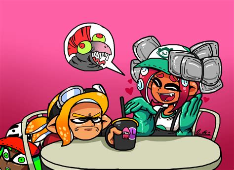 My Inklings And Octoling Hangin Out After A Long Day Splatoon