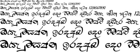 4u Nadeesha Font Download 🔴 Free Sinhala Font