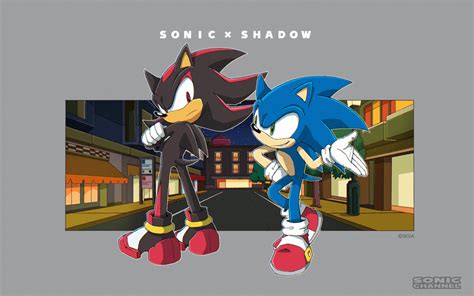 Sonic Channel New Sonic And Shadow Artwork By Yuji Uekawa