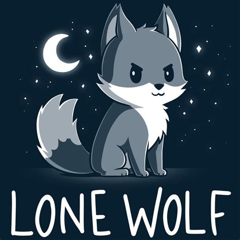 Lone Wolf Cute Wolf Drawings Cute Cartoon Drawings Cute Drawings