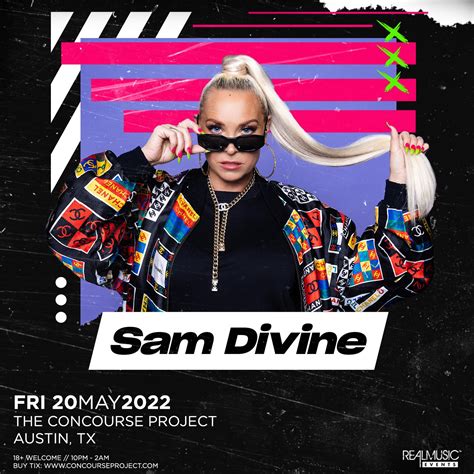 Buy Tickets To Sam Divine At The Concourse Project In Austin On May 20 2022