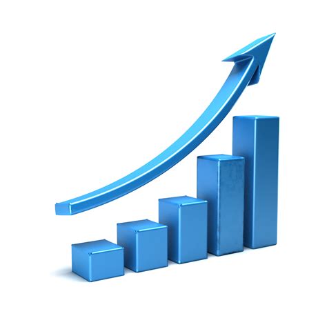 Bar Graph Showing Growth