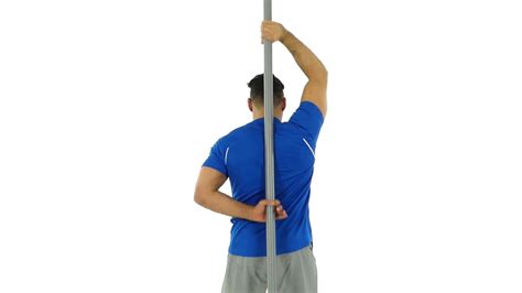 Mobility Exercise Stick Shoulder Stretch Youtube