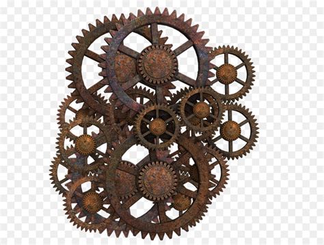 Transparent Background Steampunk Gears Clipart 10 Free Cliparts