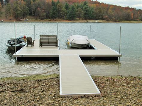 Residential Aluminum Floating Boat Docks in MD | Lakeside Dock Sales ...
