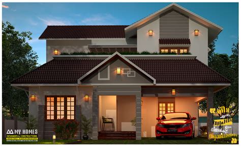 Budget Friendly 1645 Sq Ft Kerala Home Design And Plan