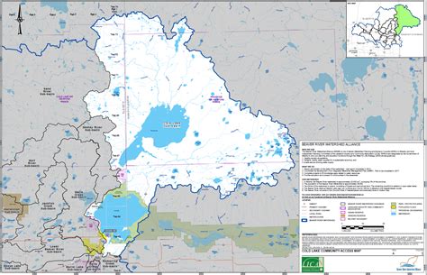 Cold Lake Watershed Map Lakeland Industry And Community Association Lica