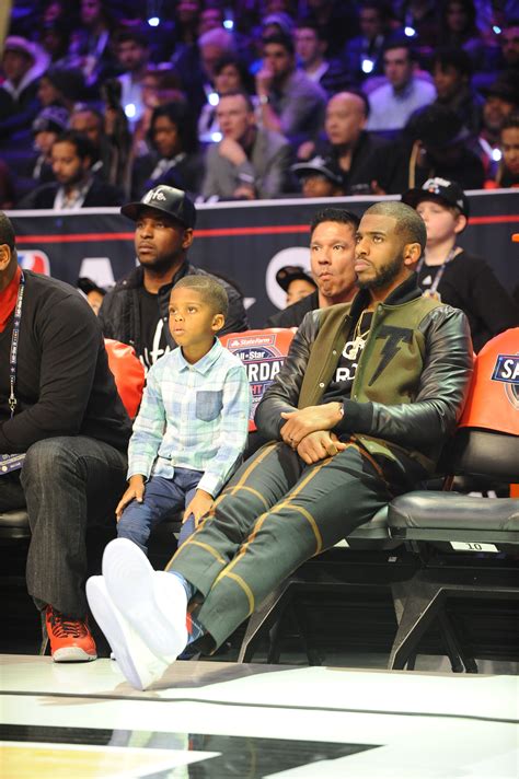 Chris paul's son claims he was selling, which means he was trying to lose on purpose. Chris Paul and his son.
