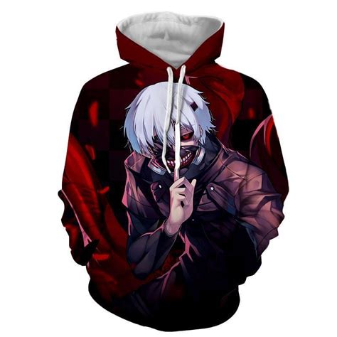 Tokyo Ghoul Kaneki Tokyo Ghoul 3d Printed Hoodie