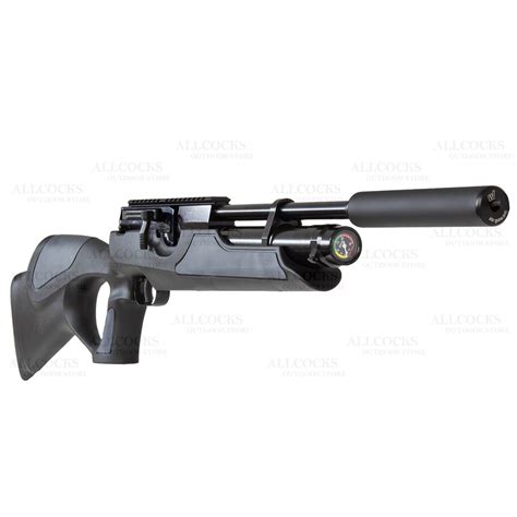 weihrauch hw100 kt synthetic air rifle in black grey