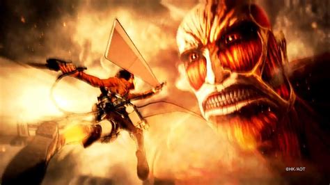 Attack On Titan Ps4ps3 Teaser Trailer New Console Game Youtube