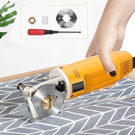 Kktect Electric Rotary Fabric Cutter Mini Electric Cloth Cutter