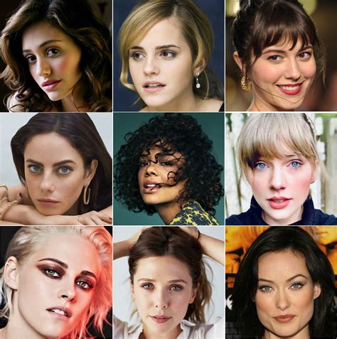Favorite Faces Emmy Rossum Vs Emma Watson Vs Mary Elizabeth Winstead